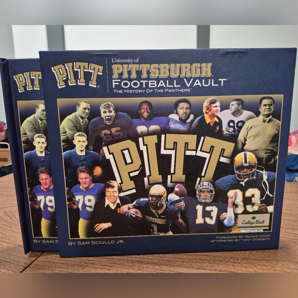 Pitt Football Vault History Of The Panthers Large Book